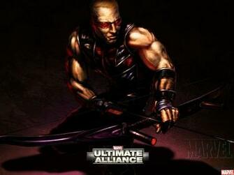 Marvel Ultimate Alliance Hawkeye Heroes Games Wallpaper