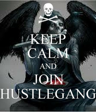 Keep Calm And Join Hustlegang Carry On Image Generator