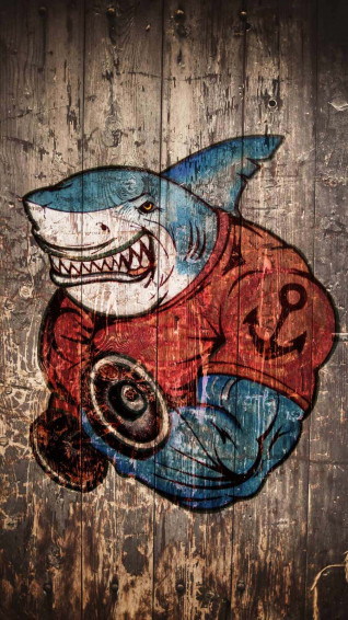 Get The Range Of iPhones With Shark Look Wallpaper