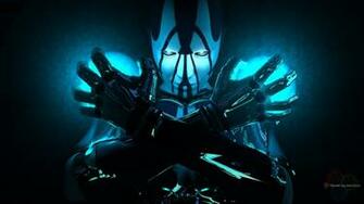 Background Robot Blue Fondo Pantalla Wallpaper