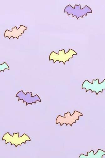 Group Of Pastel Grunge Bat Wallpaper We Heart It