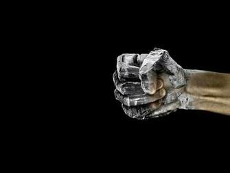 Hands Fist Wallpaper HDr Photography Black