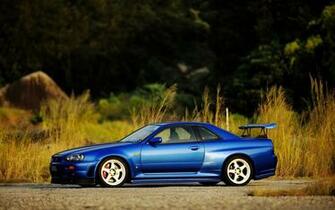 Sunset Cars Nissan Skyline Blue R34 Midnight