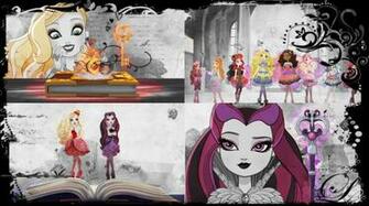 This Is A Wallpaper Collage I Made Of Ever After High Using Pixlr