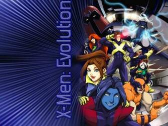 Men X Evolution Cartoon Wallpaper Pictures