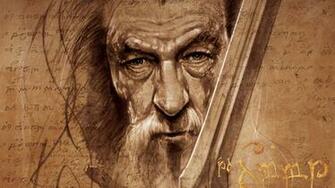 The Hobbit Gandalf Artwork Desktop Pc And Mac Wallpaper