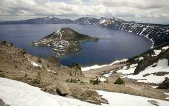 Crater Lake National Park Wallpaper Nature