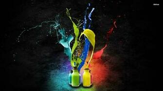 Paint Splash Wallpaper More
