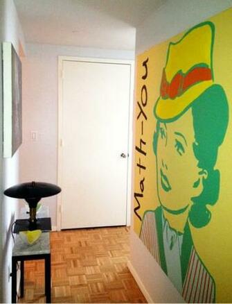 Are You Artistic Forget The Frames Paint Your Own Mural Onto