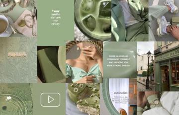 Aesthetic Collage Wallpaper Ideas For Pc And Laptop Matcha