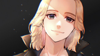 Manjiro Sano Black HD Tokyo Revengers Wallpaper