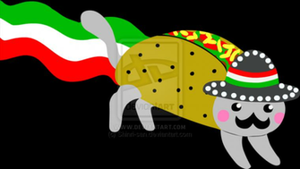 Mexican Taco Nyan By Shinri San