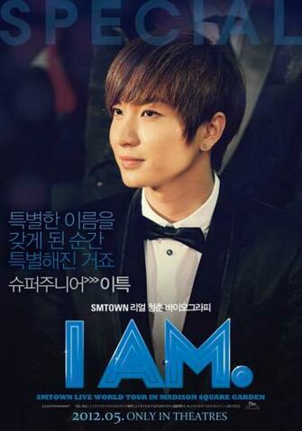 Super Junior Image Leeteuk S I Am Poster HD Wallpaper And