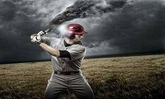 Wallpaperlarge Baseball Player With Tornado Standard Html