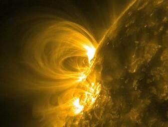 Solar Flare Wallpaper