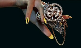 Nail Art Black Pictures HD Wallpaper Of