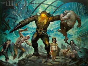 The Cult Of Rapture Bioshock Artist Series Part Four Boris