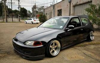 Photos Honda Civic Eg6 Stance Bellyscrapers Low Ccw Black