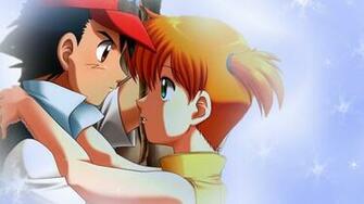 Pokemon Love Misty Ash Ketchum Wallpaper