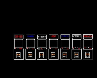 Pixel Art Emulation Arcade Wallpaper