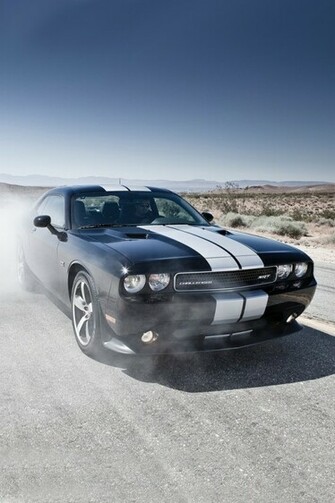 Dodge Challenger Srt8 Car On iPhone HD Wallpaper