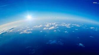 Sunny Sky Wallpaper Space