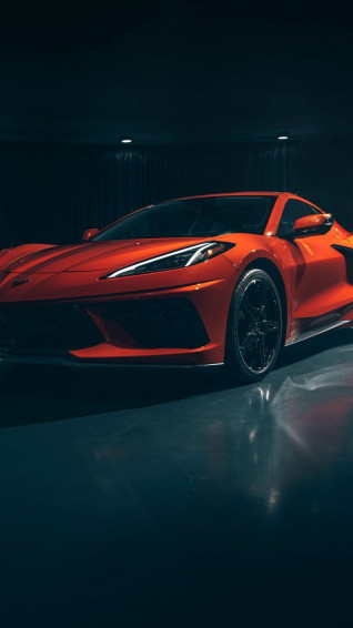 Sportcar Chevrolet Corvette C8 Wallpaper