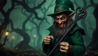 Evil Leprechaun Wallpaper