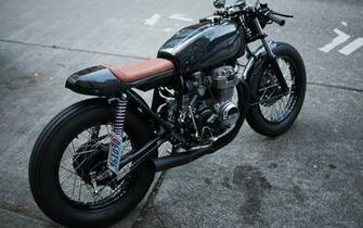 Wallpaper Honda Gl1100 Bobber Black Motorcycle Cool
