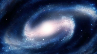 Blue Galaxy By Skaryon