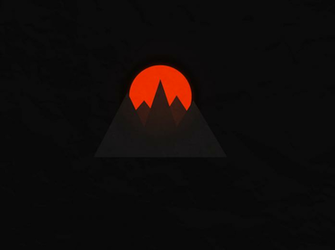 Minimalistic Mountain Wallpaper By Lucas Zamboni Orioli On Dribbble
