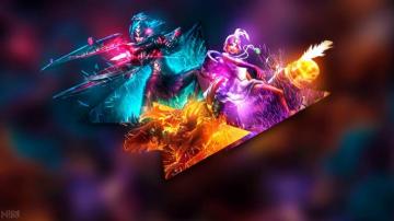 Ad Carry Wallpaper Jinx Caitlyn Sivir By Aliceemad On