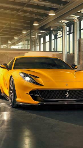 Yellow Ferrari Superfast Pure 4k Ultra HD