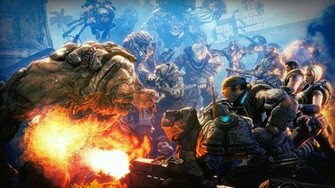 Gears Of War Battle Wallpaper HD