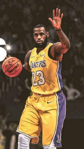 Mobile Wallpaper Lebron James Lakers 3d iPhone