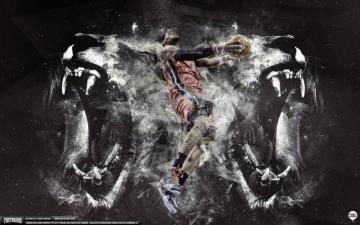Lebron James Lion Heart Wallpaper By Ishaanmishra