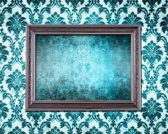 Photo Frame European Patterns Gorgeous Walls Wallpaper Classical