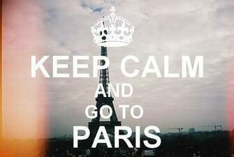 Awesome Cute Effiel Tower Keep Calm Paris Image On Favim