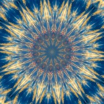 Kaleidoscope Image On