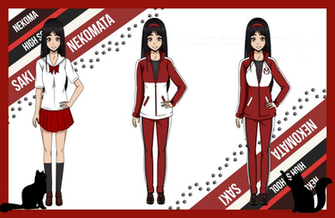 Haikyuu Oc Nekoma Saki Nekomata By Natsu No Hana On