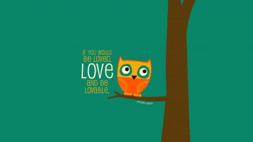 Owl Art Desktop Wallpaper Tablet