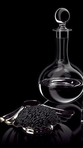 Vodka Caviar Surface Rt Wallpaper