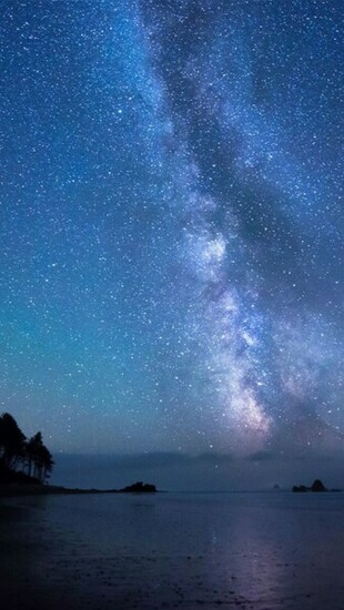 Night Sky iPhone Plus And Wallpaper