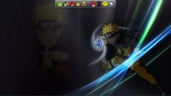 Tampilan Desktop Saya Pada Kasus Ini Rasengan Naruto Yang Bergerak