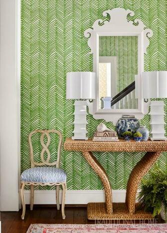 Alan Campbell Zig Zag Wallpaper By Sarah Bartholomew