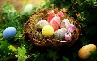 Easter Basket Wallpaper