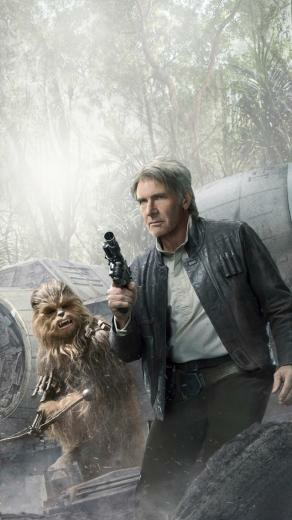 Han Solo And Chewbacca iPhone Wallpaper