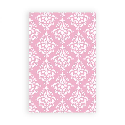 Light Pink Damask Wallpaper