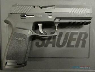 Sig Sauer P320 Full Size Contrast Sights 9mm