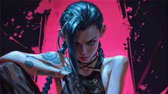 Jinx Lol Arcane 4k HD Wallpaper Image Photos And Picture
